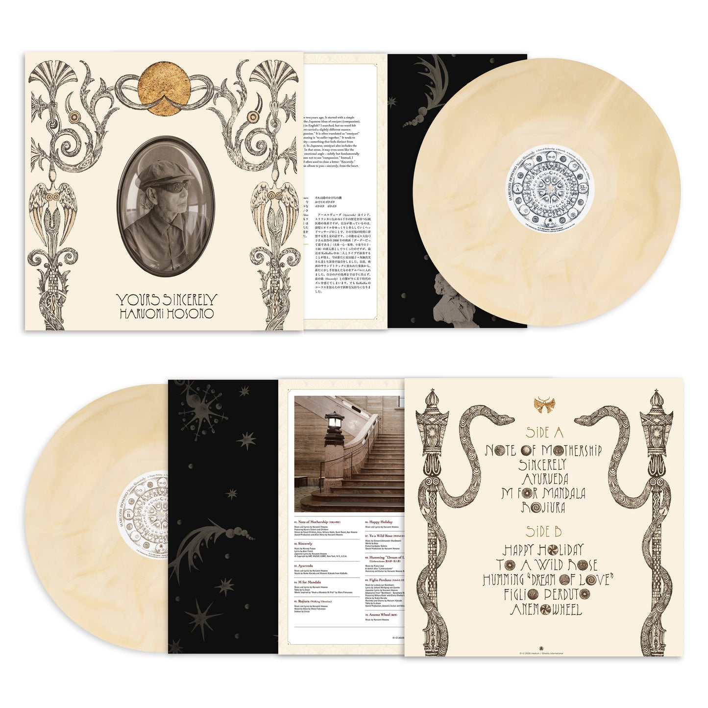 Haruomi Hosono 'Yours Sincerely' LP