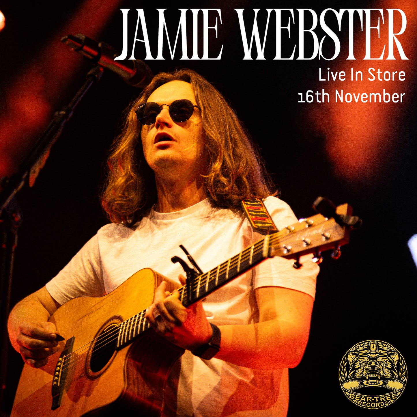 Jamie Webster Live In Store - Monday 16th November