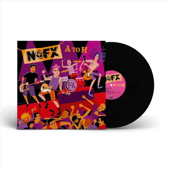 NOFX 'A to H' LP (SIGHTLY SPLIT SLEEVE)
