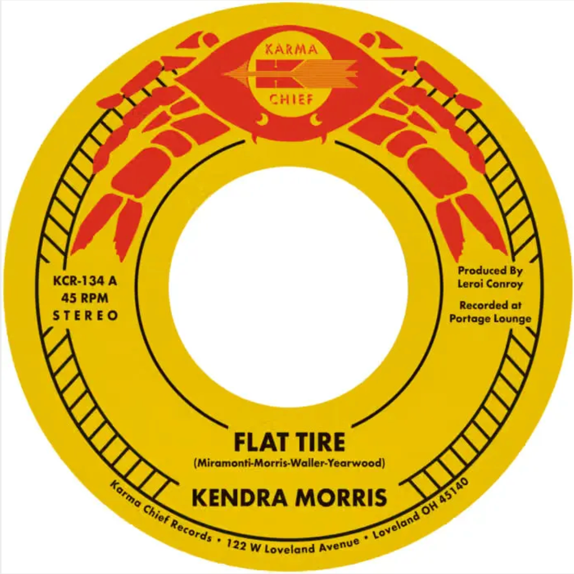 Kendra Morris 'Flat Tire' 7"