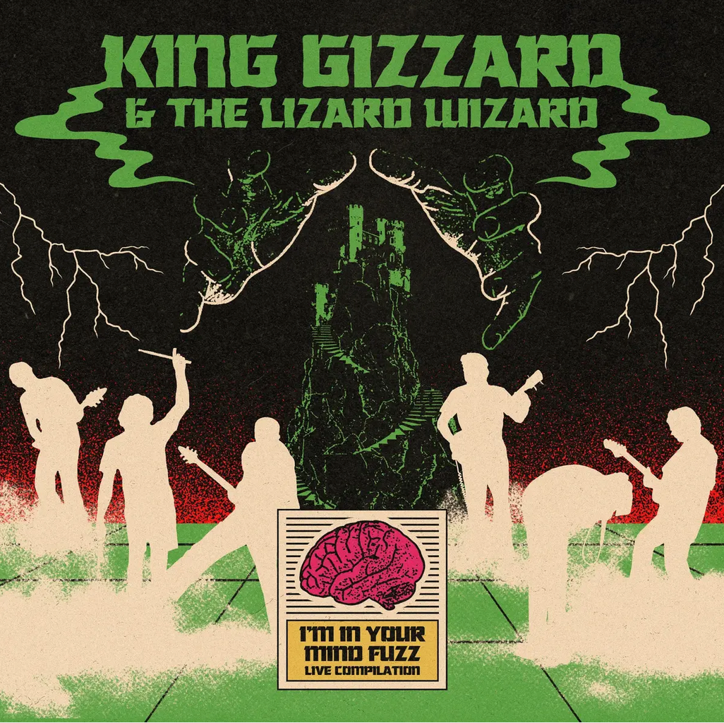 King Gizzard And The Lizard Wizard 'I'm In Your Mind Fuzz Live' 2xLP