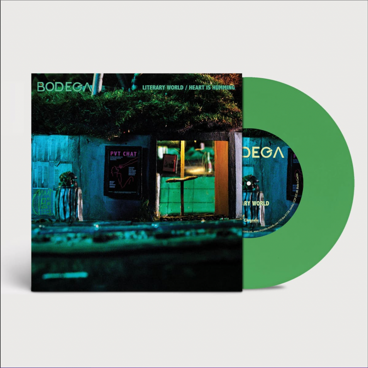 Bodega 'Literary World / Heart Is Humming' 7"