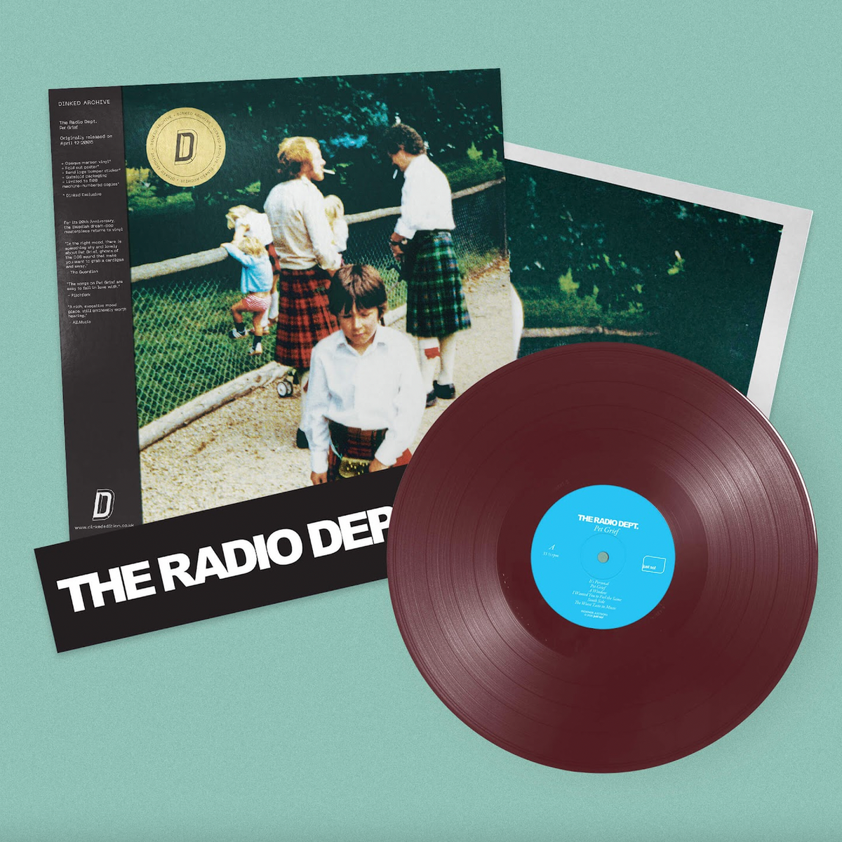 The Radio Dept. 'Pet Grief (20th Anniversary Edition)' LP