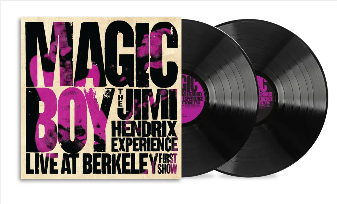 The Jimi Hendrix Experience 'Magic Boy - Live at Berkeley, First Show' 2xLP