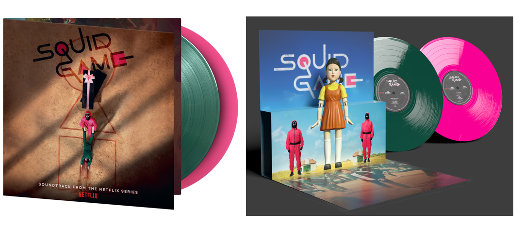 Jung Jaeil 'Squid Game (Original Soundtrack)' 2xLP