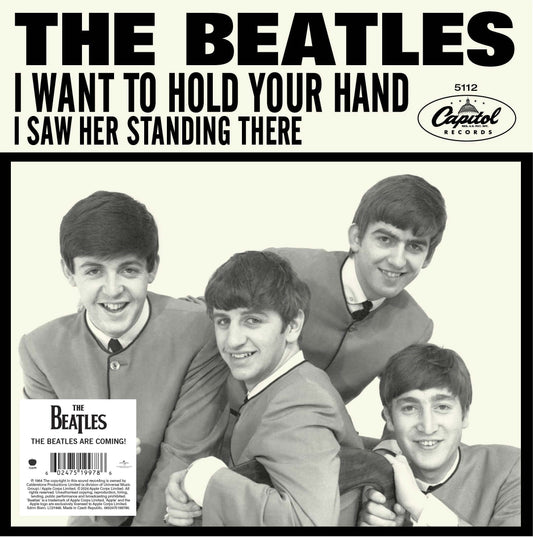 The Beatles - I Want To Hold Your Hand / I Saw Her Standing There 7"