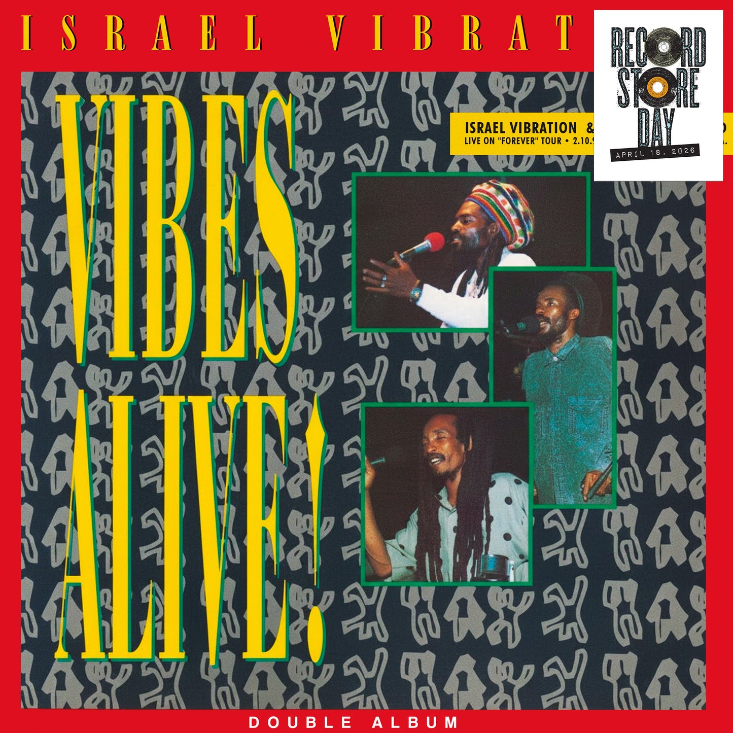 Israel Vibration - Vibes Alive 2xLP