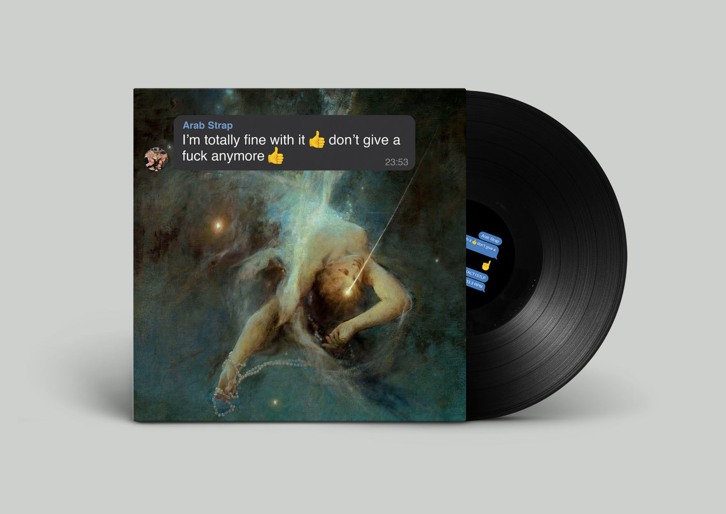 Arab Strap 'I'm totally fine with it 👍 don't give a fuck anymore 👍' LP