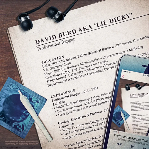 Lil Dicky 'Professional Rapper' 2xLP