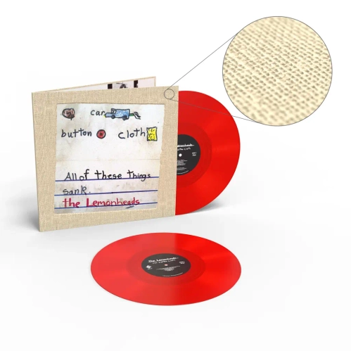 The Lemonheads 'Car Button Cloth (Deluxe Expanded ‘Clothbound’ Edition)' 2xLP