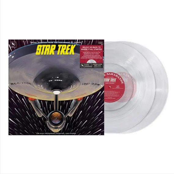 Fred Steiner and the Royal Philharmonic Orchestra 'Star Trek: Music Adapted from the Paramount TV Series' 2xLP