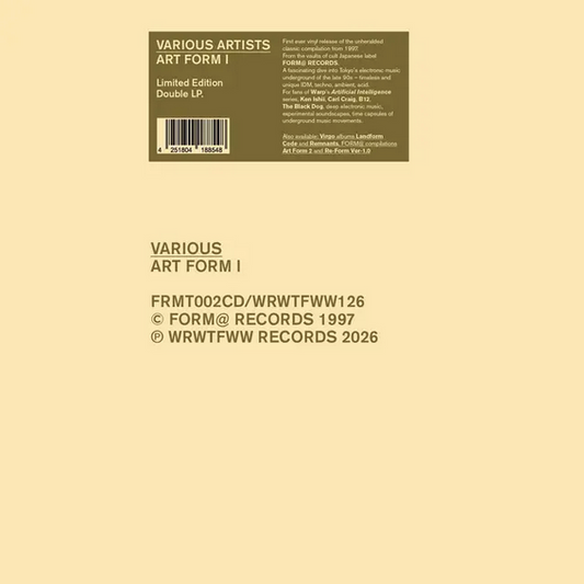 Various 'Art Form I' LP