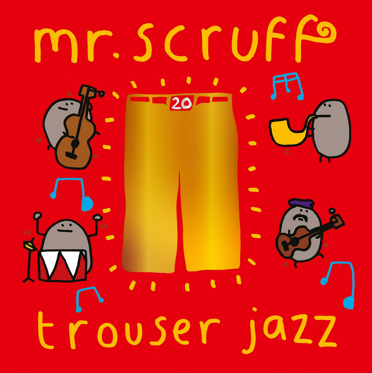 Mr Scruff 'Trouser Jazz (20th Anniversary)' 2xLP