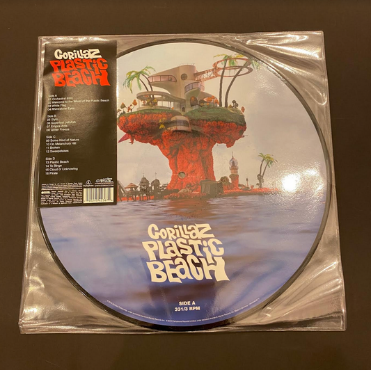 Gorillaz 'Plastic Beach' 2xLP Picture Disc (*USED*)