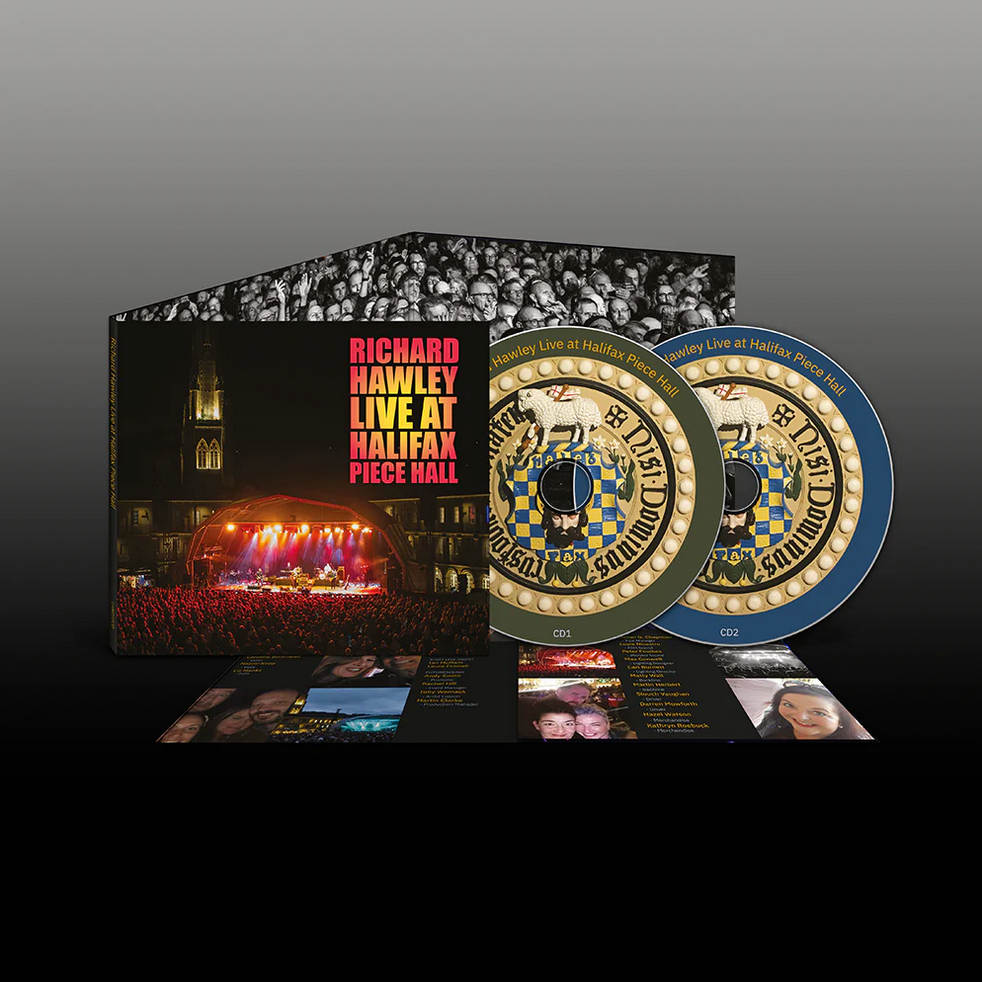 (*SIGNED*) Richard Hawley 'Live At Halifax Piece Hall 2021' (1 PER PERSON)