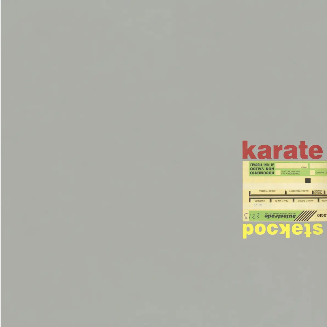 Karate 'Pockets' LP