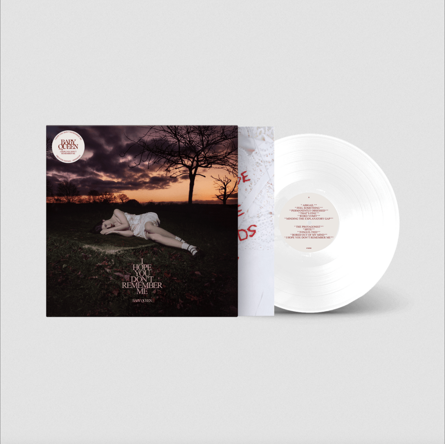 Baby Queen 'I Hope You Don’t Remember Me' LP
