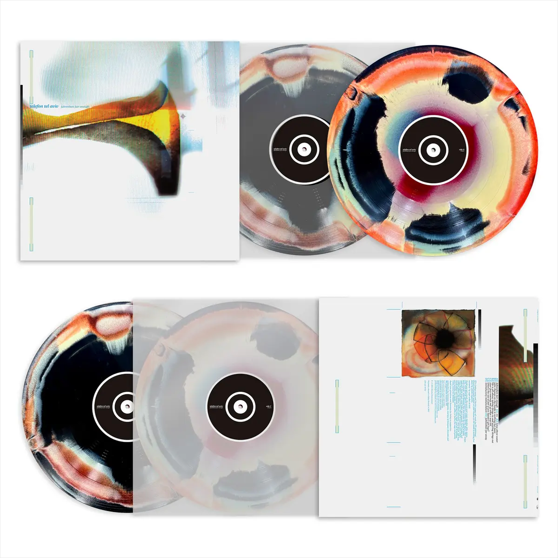 Telefon Tel Aviv 'Fahrenheit Fair Enough (25th Anniversary Edition)' 2xLP