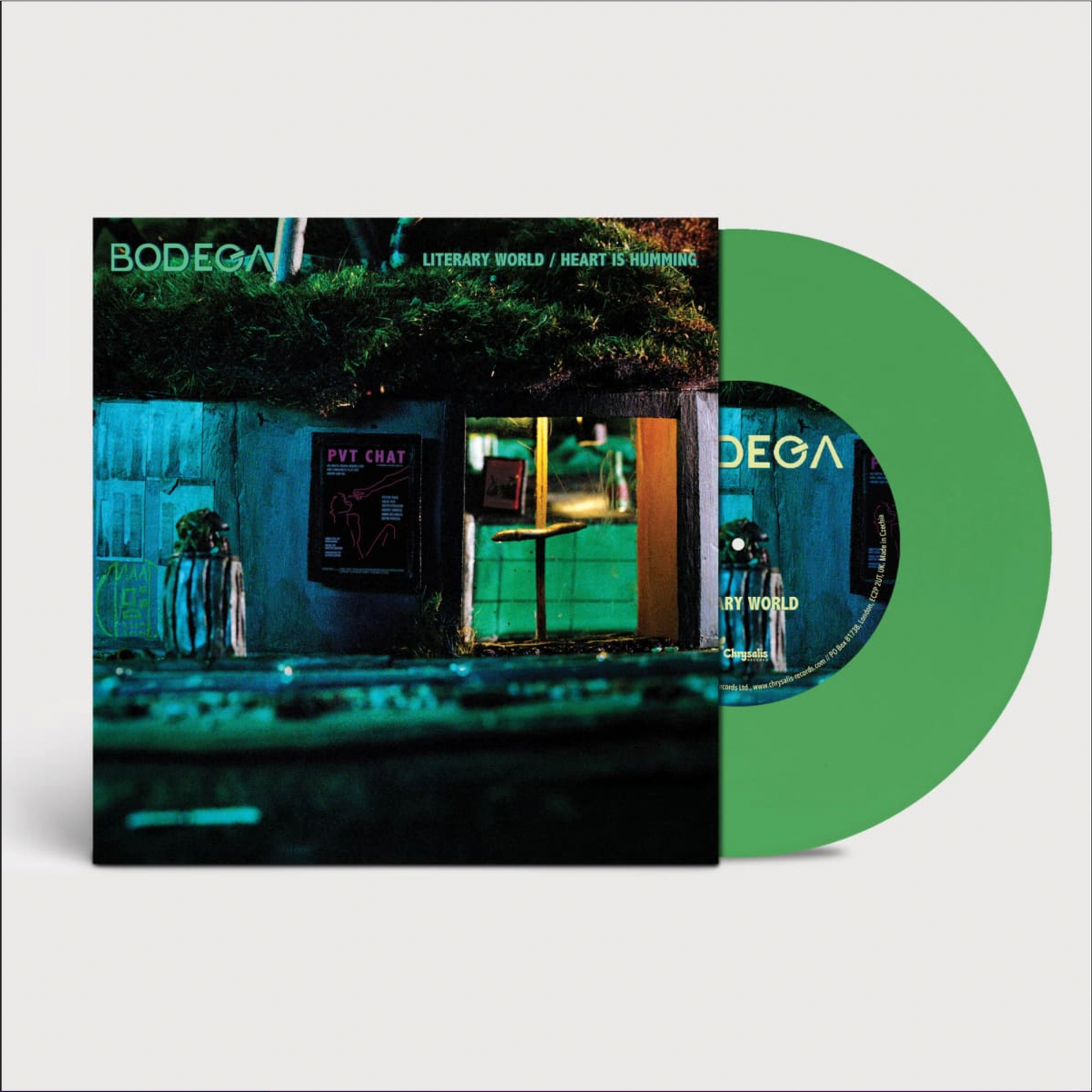 Bodega 'Literary World / Heart Is Humming' 7"