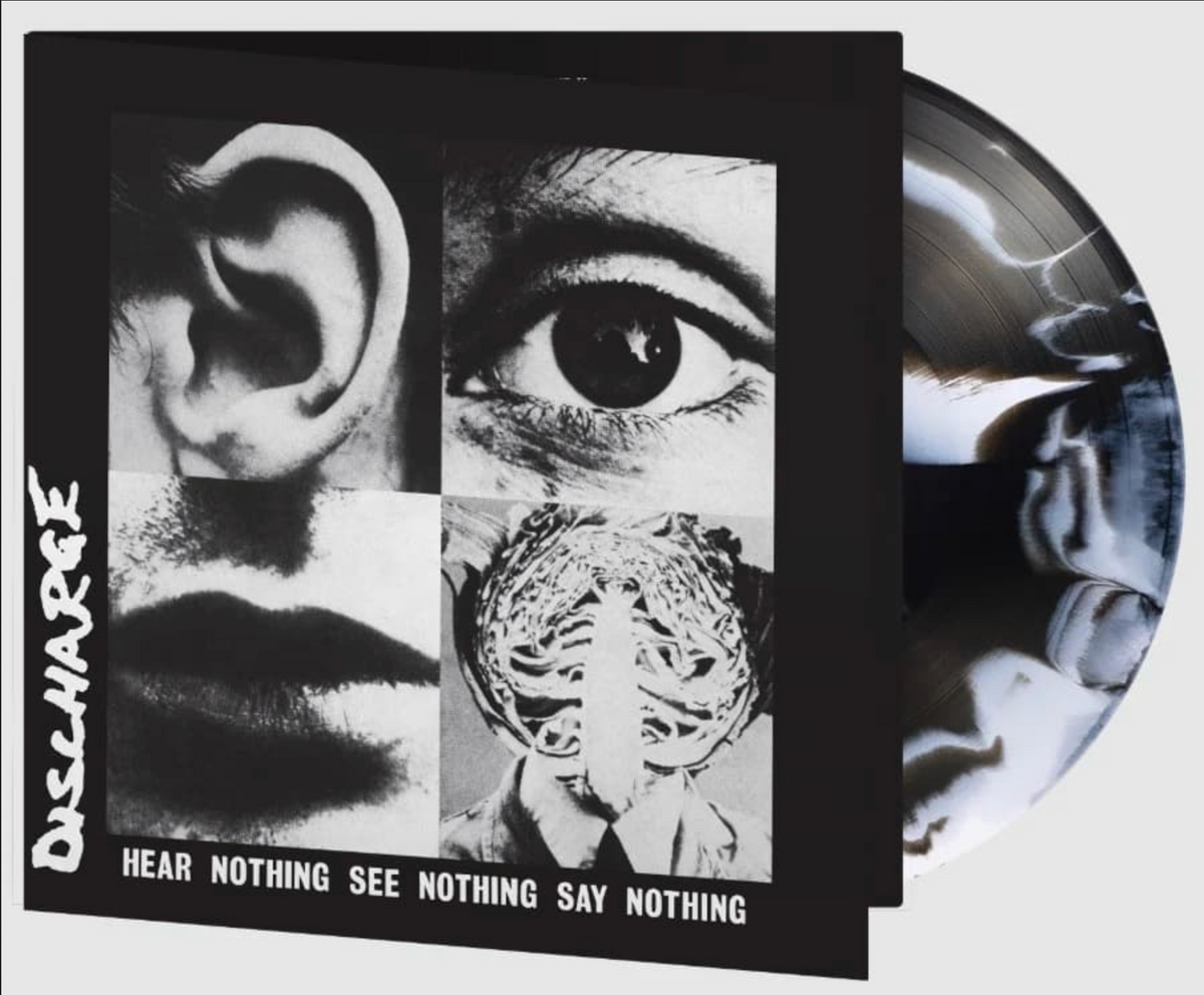 Discharge 'Hear Nothing See Nothing Say Nothing.'  LP