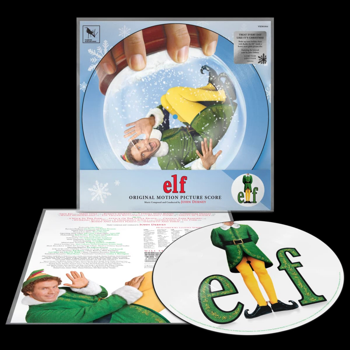 John Debney 'Elf (Original Motion Picture Score)' Picture Disc LP