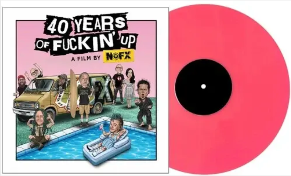 NOFX '40 Years of Fuckin' Up: Soundtrack and Score' LP