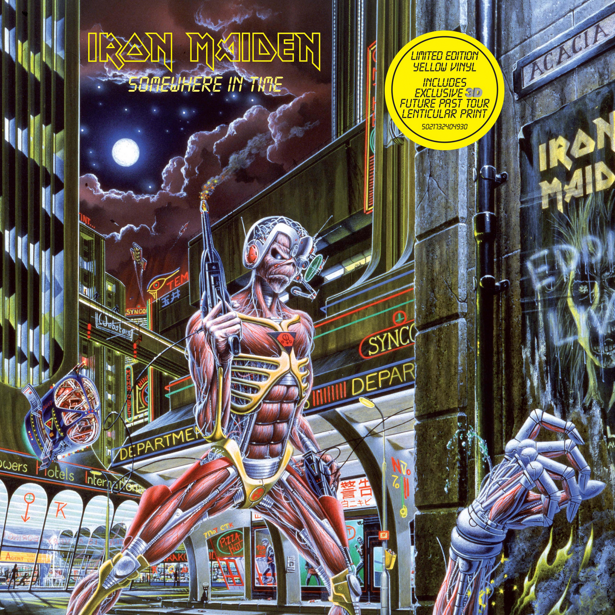 Iron Maiden 'Somewhere In Time' LP (with Lenticular Print)