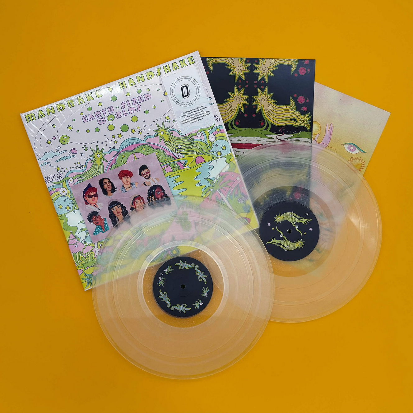 Mandrake Handshake 'Earth Sized Worlds' 2xLP