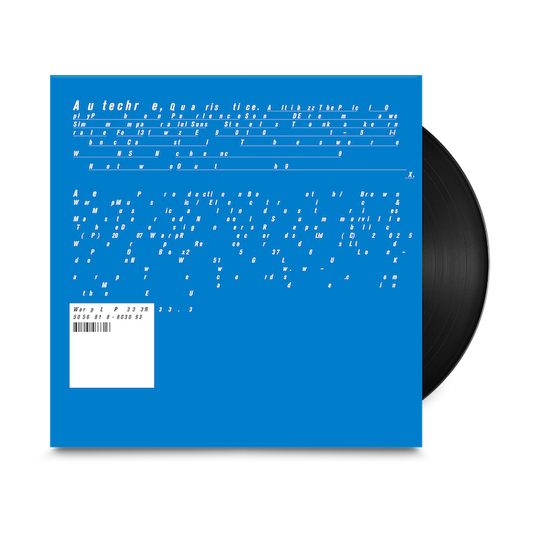 Autechre 'Quaristice' 2xLP