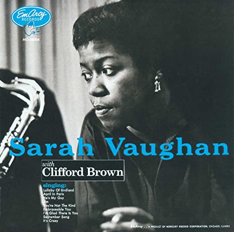 Sarah Vaughan 'Sarah Vaughan (with Clifford Brown)' LP