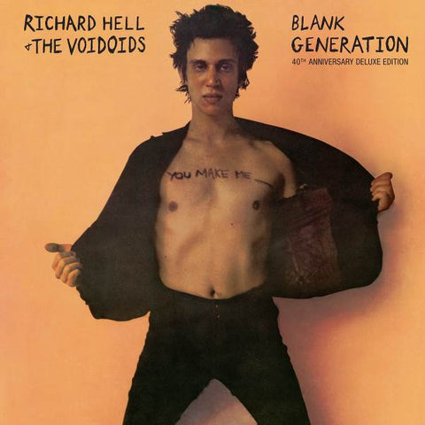 Richard Hell & The Voidoids 'Blank Generation' LP (Orange Vinyl)