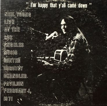 Neil Young 'Dorothy Chandler Pavilion, 1971' LP