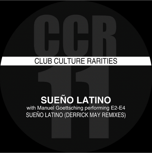 Sueno Latino with Manuel Gottsching 'Performing E2-E4 Sueno Latino (Derrick May Remix)' 12"
