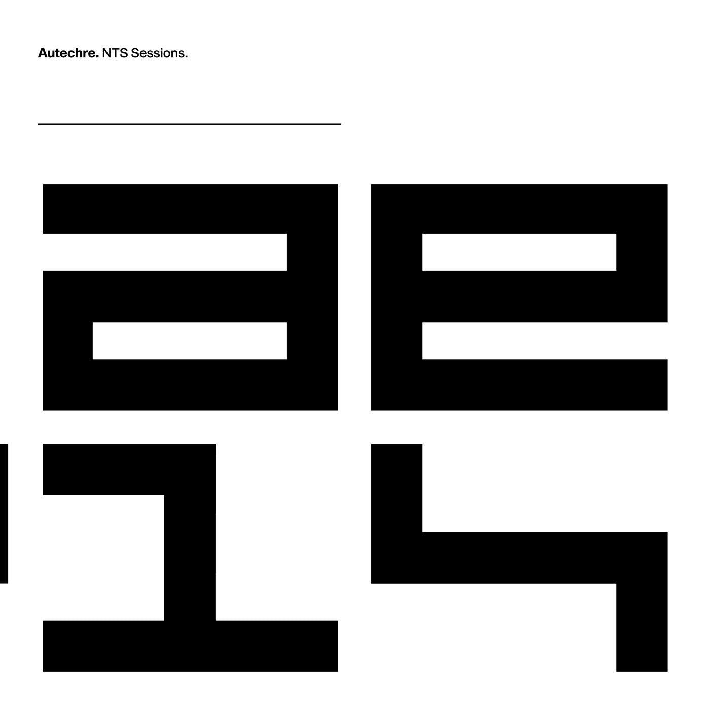 Autechre 'NTS Sessions' LP / Box Set