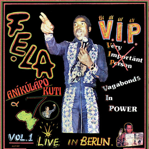 Fela Kuti 'V.I.P' LP