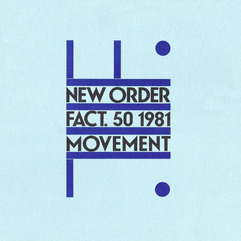 New Order 'Movement' LP