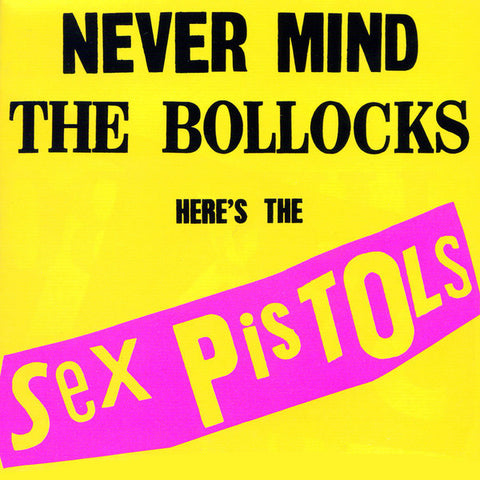 Sex Pistols 'Never Mind The Bollocks' LP